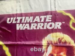 Super Rare! Vintage! Ultimate Warrior Cloth Wall Poster/Banner/Flag