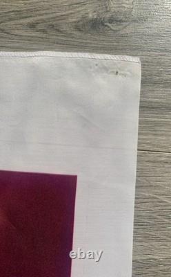 Super Rare! Vintage! Ultimate Warrior Cloth Wall Poster/Banner/Flag