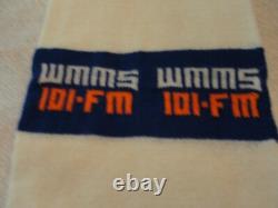 Super Rare Vintage WMMS Cleveland 101 FM Buzzards Scarf