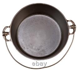 Super Rare Vintage Wagner Ware No 9 Cast Iron Chuchwagon Dutch Oven Restored