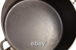 Super Rare Vintage Wagner Ware No 9 Cast Iron Chuchwagon Dutch Oven Restored