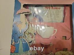 Super Rare Vintage Walt Disney's Mary Poppins Tea Set In Original Box Must See