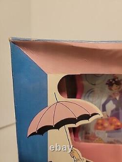 Super Rare Vintage Walt Disney's Mary Poppins Tea Set In Original Box Must See