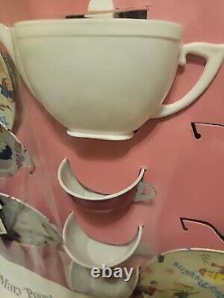 Super Rare Vintage Walt Disney's Mary Poppins Tea Set In Original Box Must See