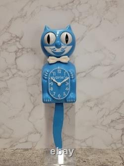 Super Rare Vintage Wedgwood Blue Kit-Cat Klock Clock Super Rare Vintage Wedgwood Blue Kit-Cat Klock Clock