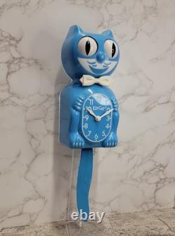 Super Rare Vintage Wedgwood Blue Kit-Cat Klock Clock Super Rare Vintage Wedgwood Blue Kit-Cat Klock Clock