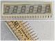 Super Rare Vintage White Gold Ceramic IC HP 1990-0311 Dot Matrix Display Chip