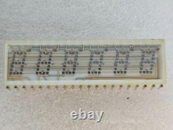 Super Rare Vintage White Gold Ceramic IC HP 5082-5604 Dot Matrix Display Chip