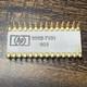 Super Rare Vintage White Gold Ceramic IC HP 5082-7101 Dot Matrix Display Chip