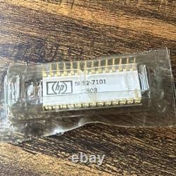 Super Rare Vintage White Gold Ceramic IC HP 5082-7101 Dot Matrix Display Chip