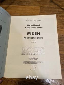 Super Rare Vintage Widen News Pictorial Clay County Vol 1 No 1 West Virginia