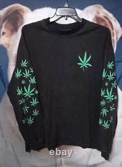 Super Rare Vintage Wizard Wear long Sleeve shirt-1994 -420 theme