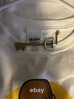 Super Rare Vintage Y2K Brain Pop Robot PBS Kids Cartoon STEM Educational Tee L