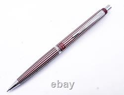 Super Rare Vintage pilot red etching mechanical pencil unique color etched