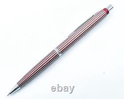Super Rare Vintage pilot red etching mechanical pencil unique color etched