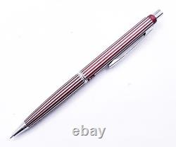 Super Rare Vintage pilot red etching mechanical pencil unique color etched