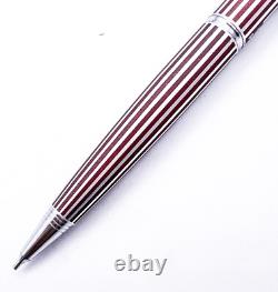 Super Rare Vintage pilot red etching mechanical pencil unique color etched