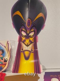 Super Rare Vintage return of Jafar 3d movie poster Walt Disney Standee