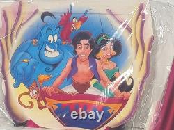 Super Rare Vintage return of Jafar 3d movie poster Walt Disney Standee