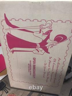 Super Rare Vintage return of Jafar 3d movie poster Walt Disney Standee