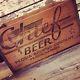 Super Rare Vtg 1950's CHIEF BEER Wood Crate-Hard to Find-Indian! Peoria, IL