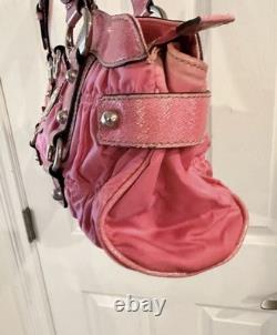 Super Rare Y2K Vintage Guess Hobo Shoulder Bag Pink, princess pink