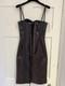 Super Rare vintage Dolce & Gabbana corset Purpley Brown bodycon dress IT40 UK6