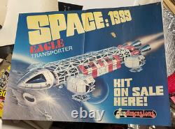 Super Rare vintage Space 1999 Fun Dimensions Eagle Model Kit Poster 18 x 24