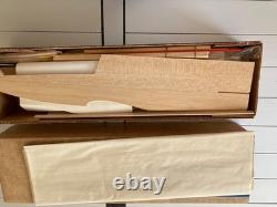 Super Rare vintage rc balsa wood model airplane kitMH manufacturing BD 5 1/5