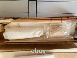 Super Rare vintage rc balsa wood model airplane kitMH manufacturing BD 5 1/5