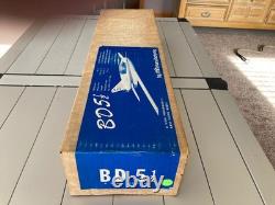 Super Rare vintage rc balsa wood model airplane kitMH manufacturing BD 5 1/5