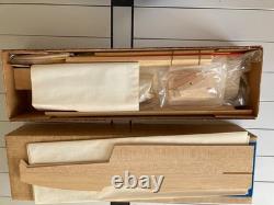 Super Rare vintage rc balsa wood model airplane kitMH manufacturing BD 5 1/5