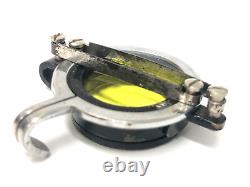 Super Rare, w/leaf spring? Hanza vintage lens yellow filter from Japan