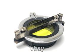 Super Rare, w/leaf spring? Hanza vintage lens yellow filter from Japan