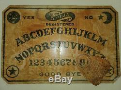 Super rare 1915 1920 Vintage William Fuld original Ouija Board Salem