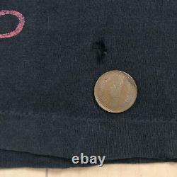 Super rare GOOSEBUMPS Goose Pumps 90s Vintage T shirt Black Short sleeve 2404