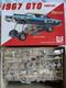 Super-rare! Original Vintage Mpc 1967 Pontiac Gto Funny Car Kit Complete