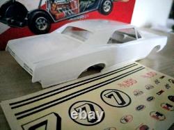 Super-rare! Original Vintage Mpc 1967 Pontiac Gto Funny Car Kit Complete