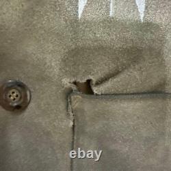 Super rare Vintage 90's TUESDAY Chimayo pattern suede jacket