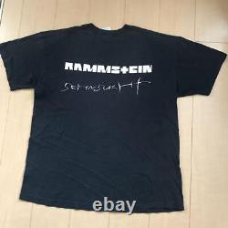 Super rare original storylamstein Rammstein 90s Vintage T shirt