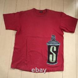 Super rare spray can Stussy 80s Vintage T shirt