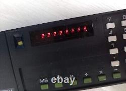 Super rare vintage Faber Castell TRX LED pocket calculator 1974 W. Germany made
