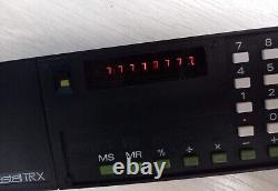 Super rare vintage Faber Castell TRX LED pocket calculator 1974 W. Germany made