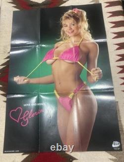 Super rare vintage Glori-Anne Gilbert poster 22x32.5 circa 1989-1990