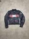 Super rare vintage iXS racing leather biker jacket size 50