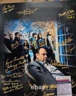 Super rare vintage sopranos 16x20 JSA authenticated with 32 autographs