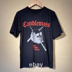 Super rare with 80 s Vintage Vintage Clothing CANDLEMASS Candlemass EPIC