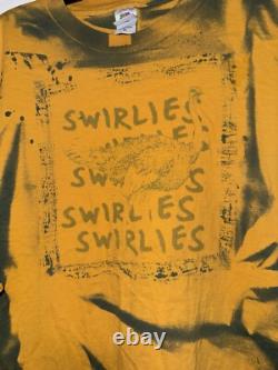 Swirlies Band SUPER RARE vintage tshirt sz XL Tie Dye Trippy Wash Ostrich Promo