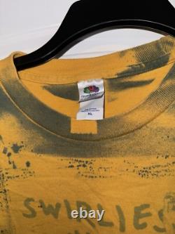 Swirlies Band SUPER RARE vintage tshirt sz XL Tie Dye Trippy Wash Ostrich Promo