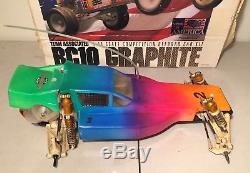 TEAM ASSOCIATED RC10 GRAPHITE #6025 VINTAGE (c. 1989) With BOX BODY SUPER RARE